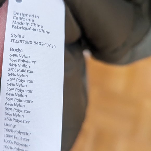 NWT Fabletics All Weather Jacket Size Small - Picture 6 of 10